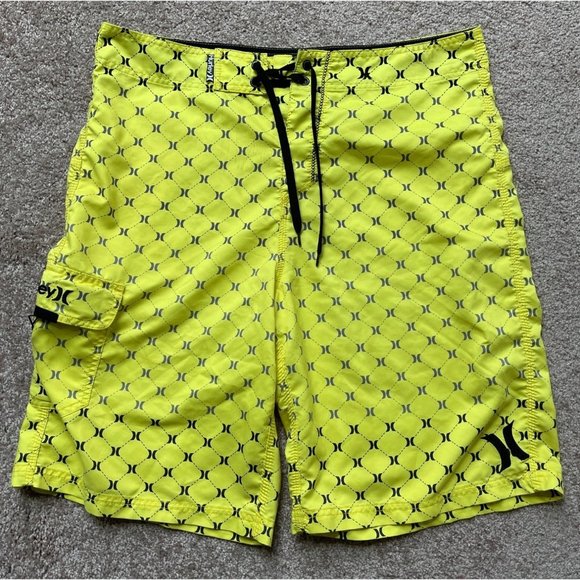 Hurley Shorts Hurley Board Shorts Mens Size 34 Tie Front Cargo